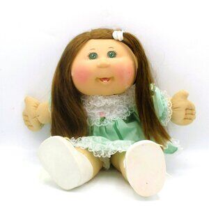 2004 Play Along PA-9 CPK Green Lace Dress Shoes Auburn Hair